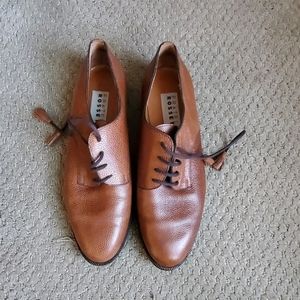 Fratelli Rossetti vintage brown leather oxfords